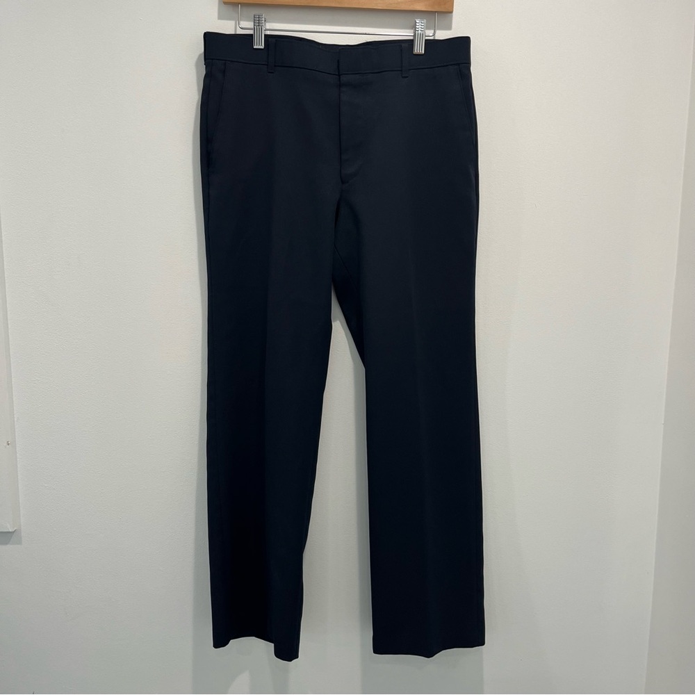 LEVIS Vintage 70s Action Slacks Blue Slim Fit Sta-prest Trousers | Mens 32?